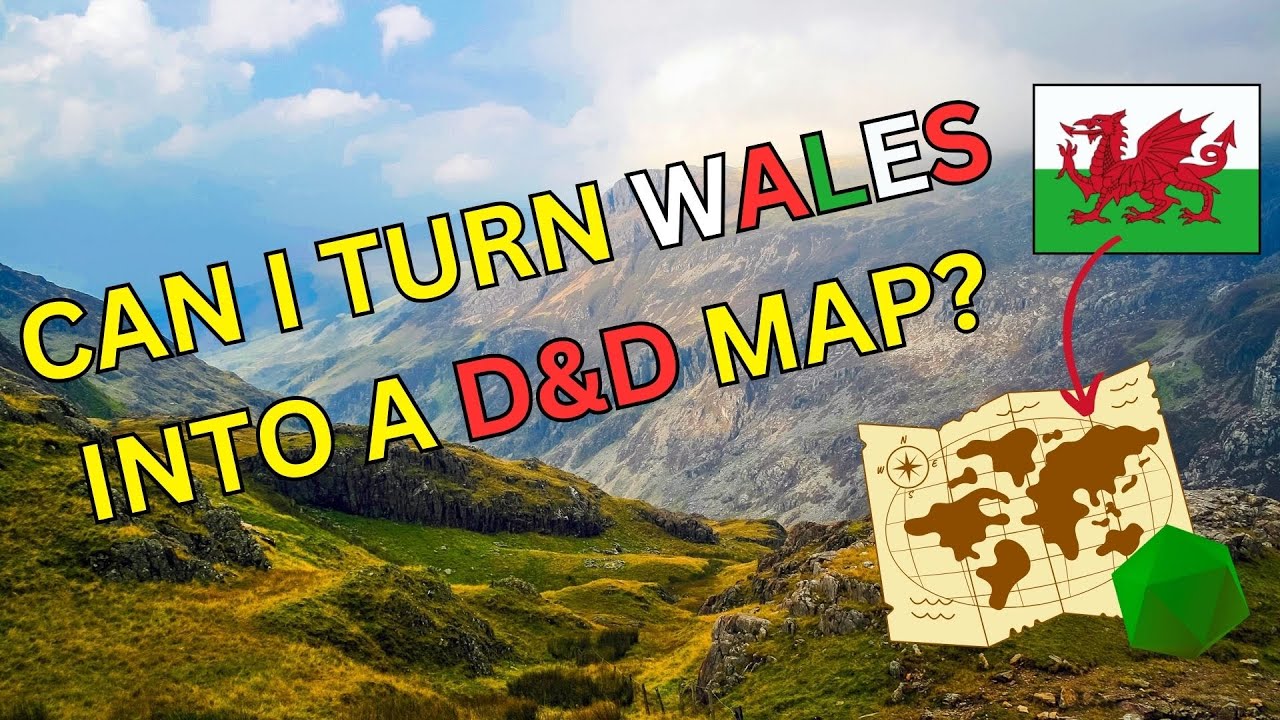 Transforming Wales into an Enchanting Fantasy Realm | Wonderdraft Creations