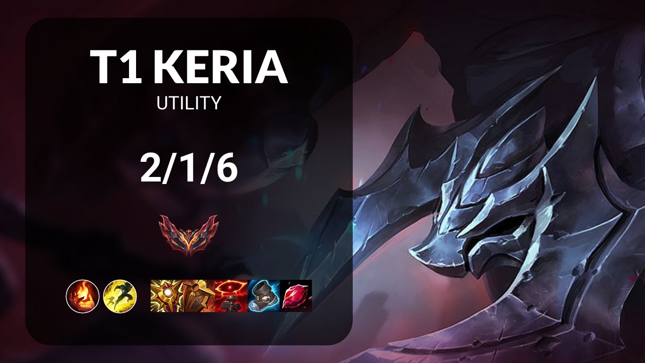 T1 Keria Alistar vs Rakan UTILITY - KR  Patch 13.15