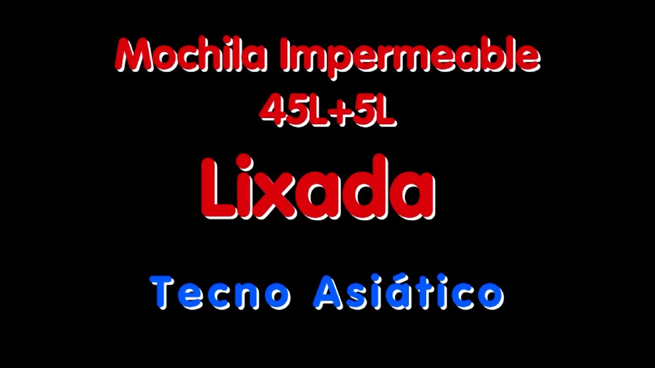 Mochila impermeable  45 l+5 l  Lixada