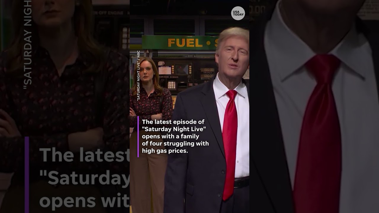 В начале программы &laquo;SNL&raquo; высмеивают Трампа из-за роста цен на бензин.