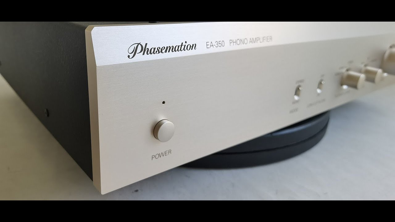 Phasemation EA-350 Balanced προενισχυτής φωνογραφικής κεφαλής Deep Unboxing
