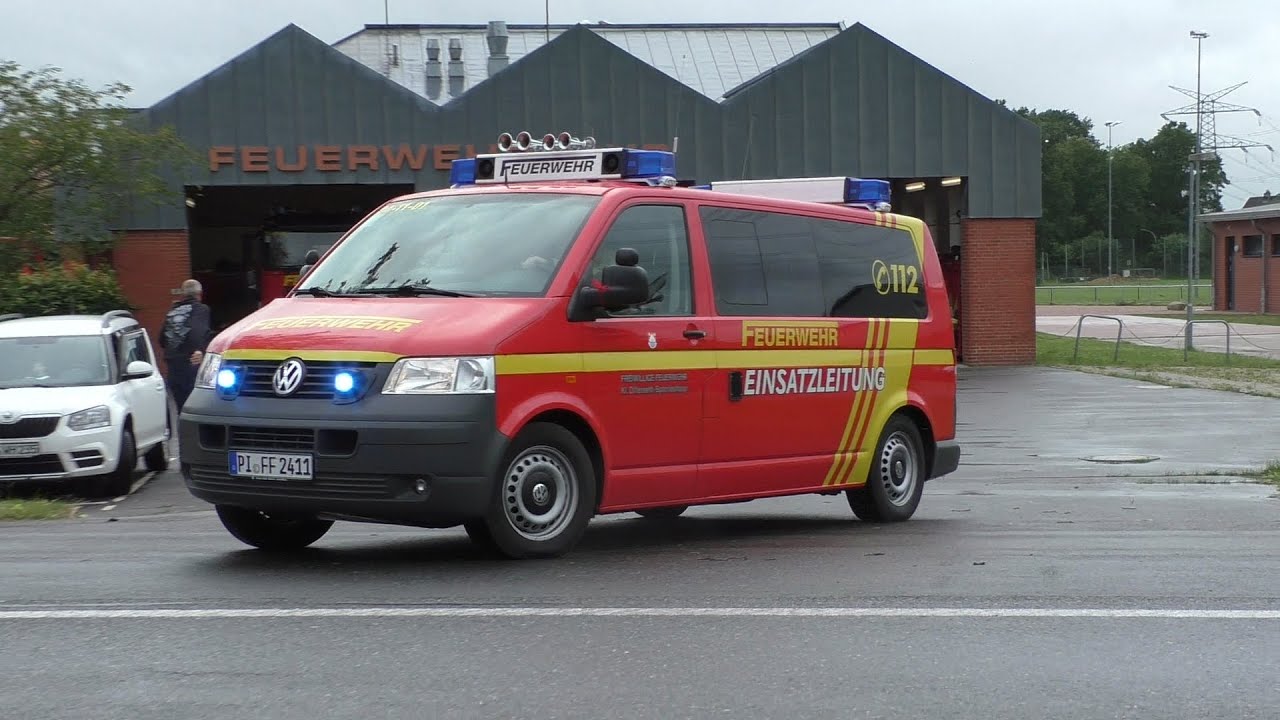 [Sommer Orkan Poly] Freiwillige Feuerwehr Klein Offenseth Sparrieshoop im Orkan Einsatz