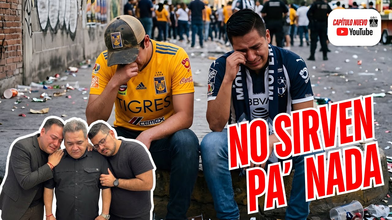 Tigres y Rayados no juegan a nada, sin idea y pareciera sin Dts