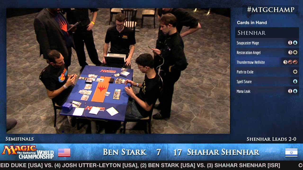 2013 Magic World Championship - Semifinal - Ben Stark vs. Shahar Shenhar