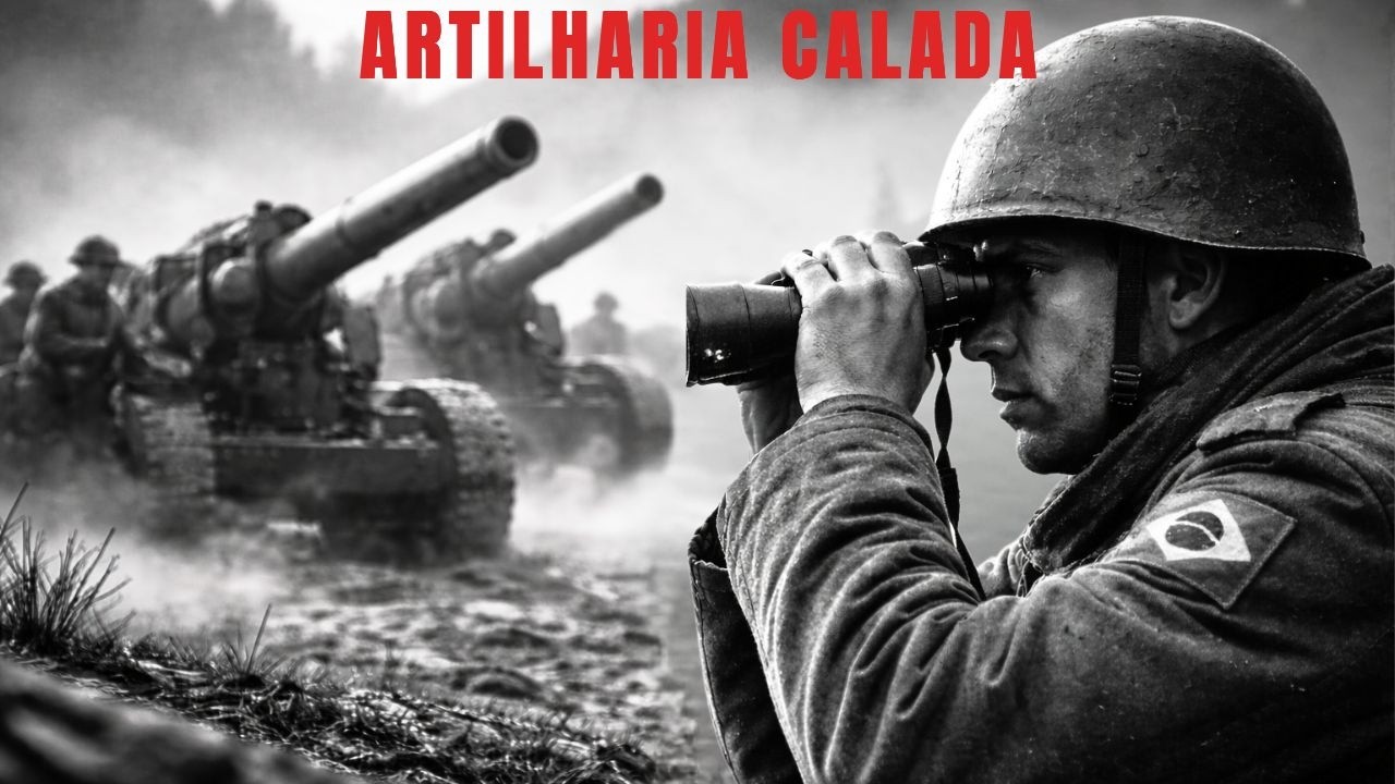 O TRUQUE DE ARTILHARIA DA FEB QUE SILENCIOU AS BATERIAS ALEMÃS SEM USAR UM ÚNICO PROJÉTIL