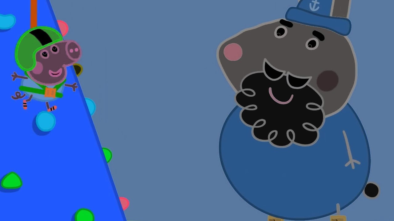 George Is Climbing To The Mount Everest | Peppa Pig | Klasky Csupo 2001 Effects