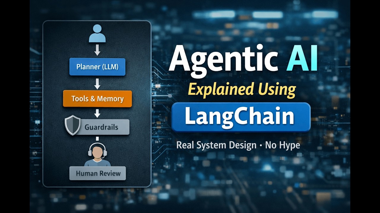 Agentic AI Explained with LangChain | No Hype, Real Engineering View