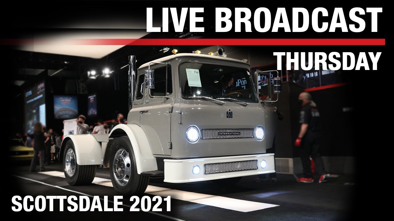 2021 SCOTTSDALE AUCTION BROADCAST - Thursday, March 25, 2021 - BARRETT-JACKSON