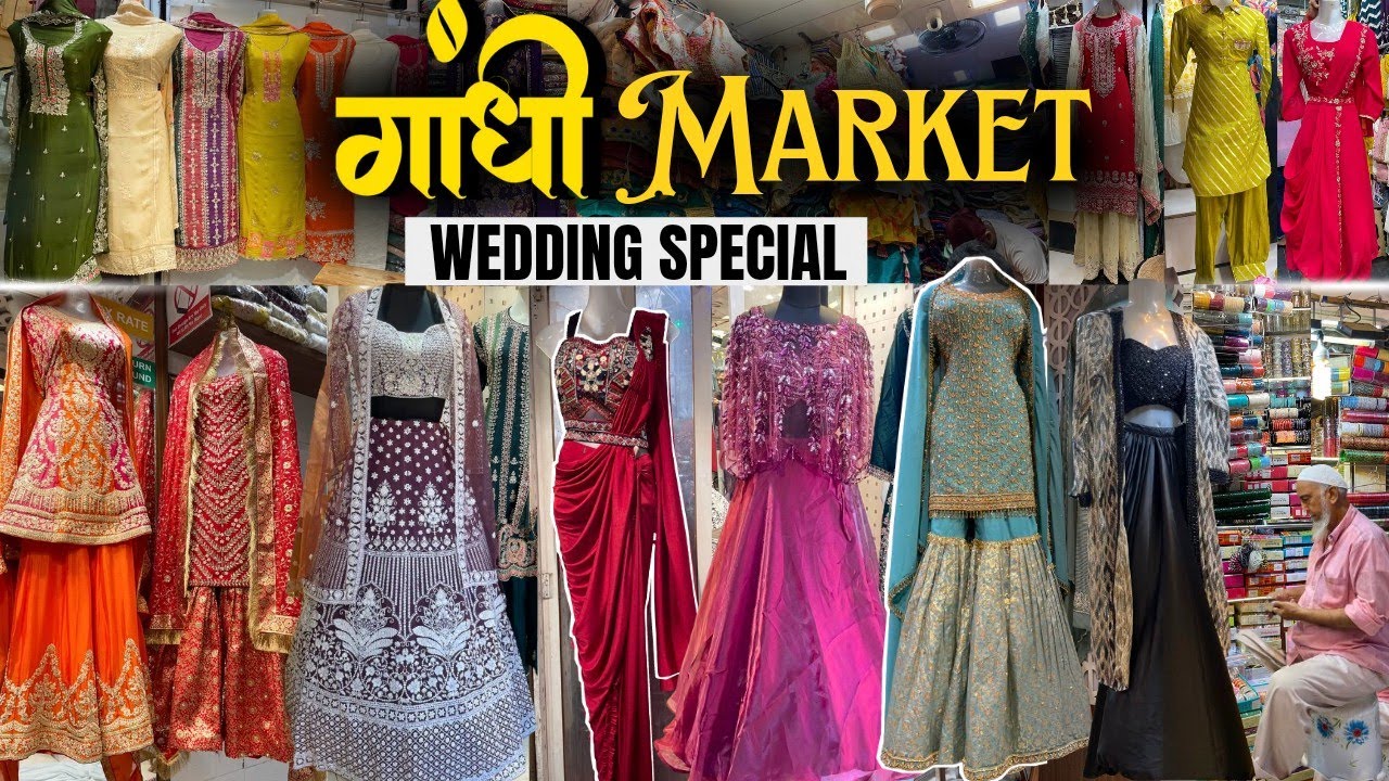 गांधी मार्केट मुंबई- GANDHI MARKET | Mumbai's Best Market for Wedding | Street Shopping in Mumbai