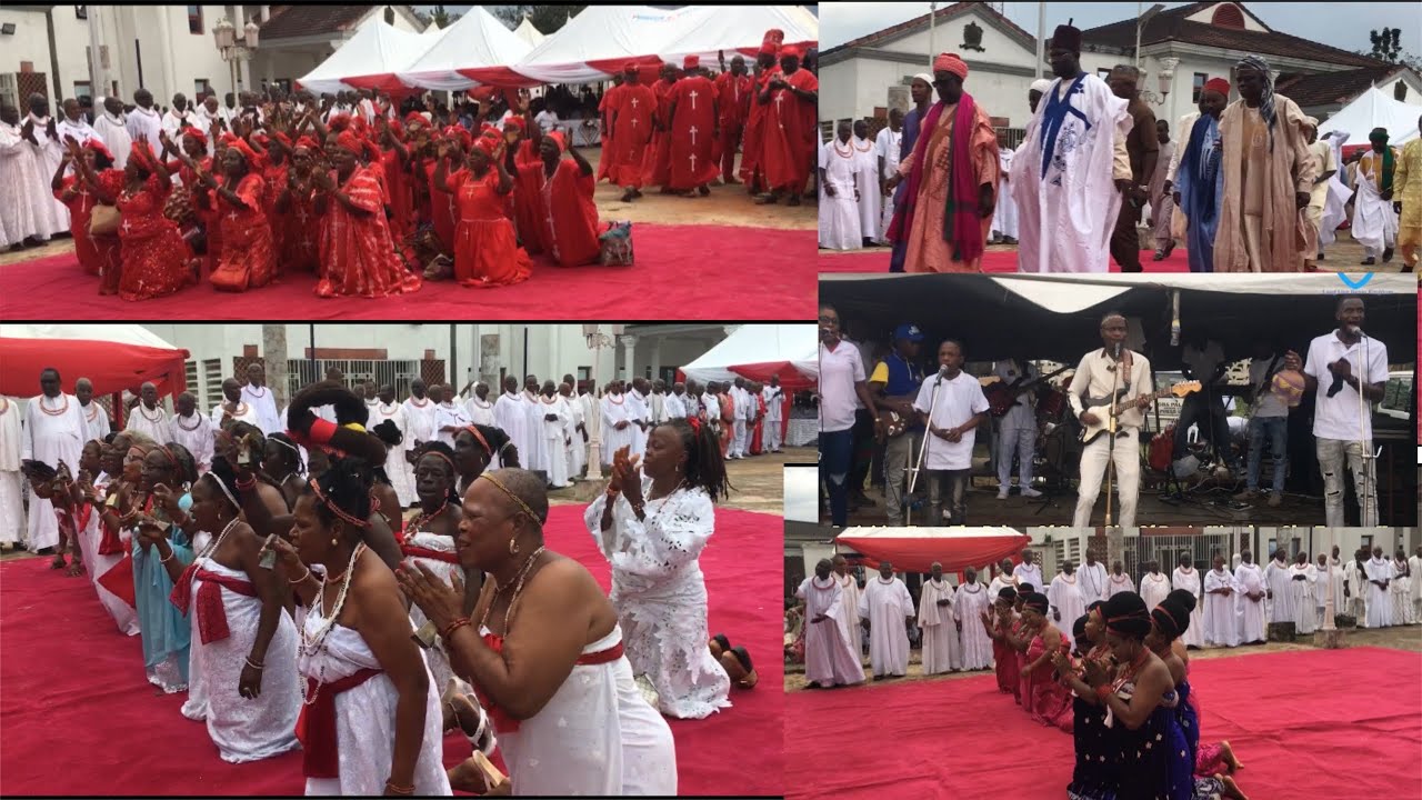EDO: Interesting Activities From Oba Of Benin Palace During New Yam Festival Ugie-Emoró In Benincity