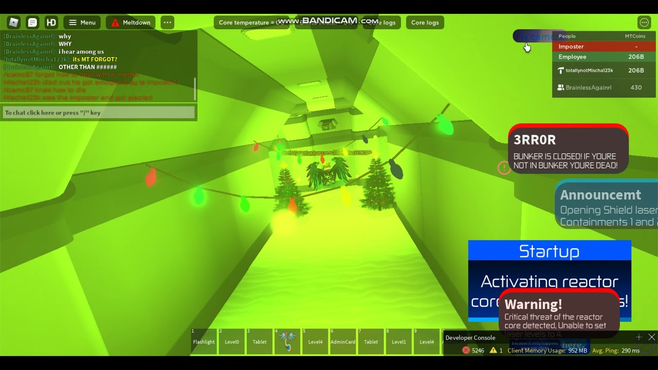 MT Fusion nuclear reactor core BUT its VERY chaos lol