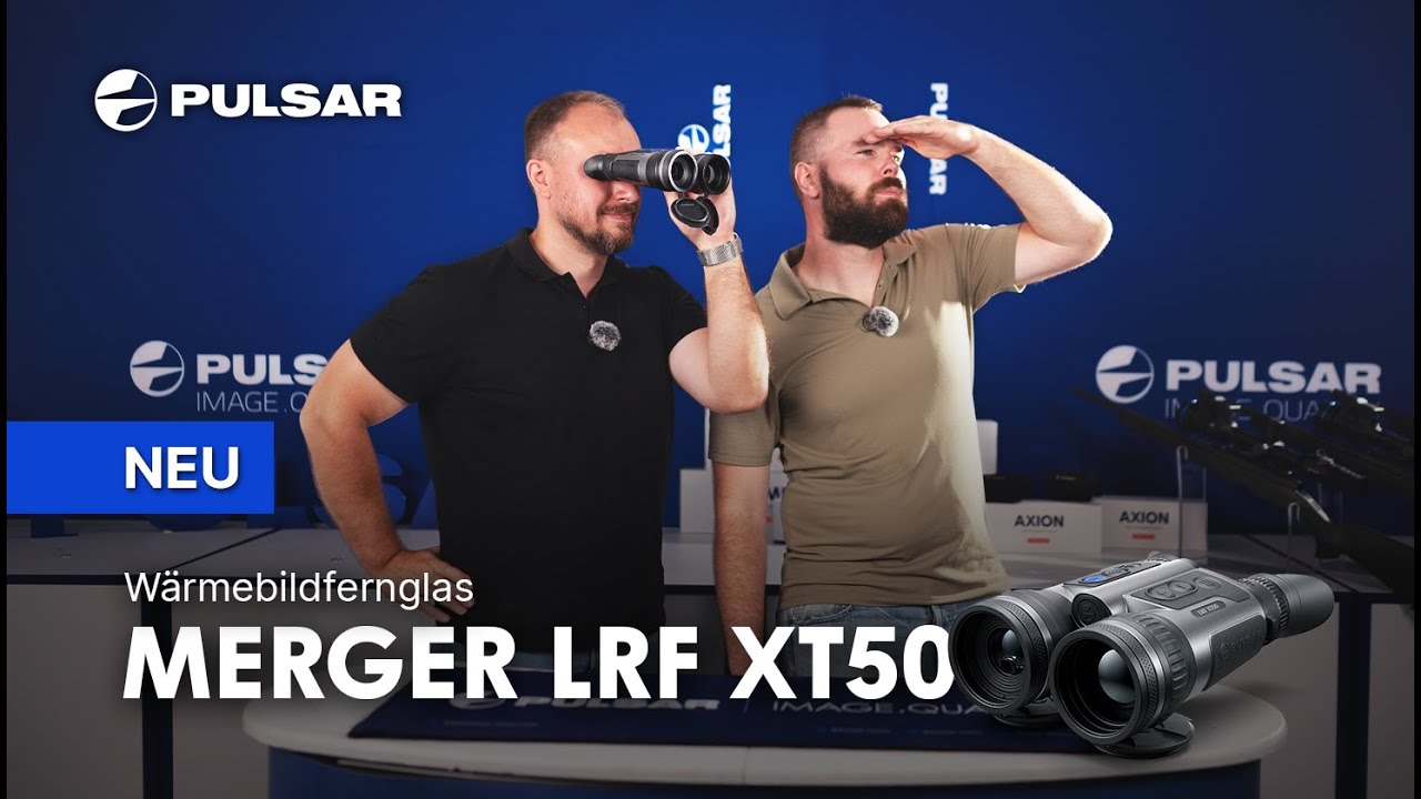 Is bigger always better? The NEW Merger LRF XT50 from PULSAR with image stabilization