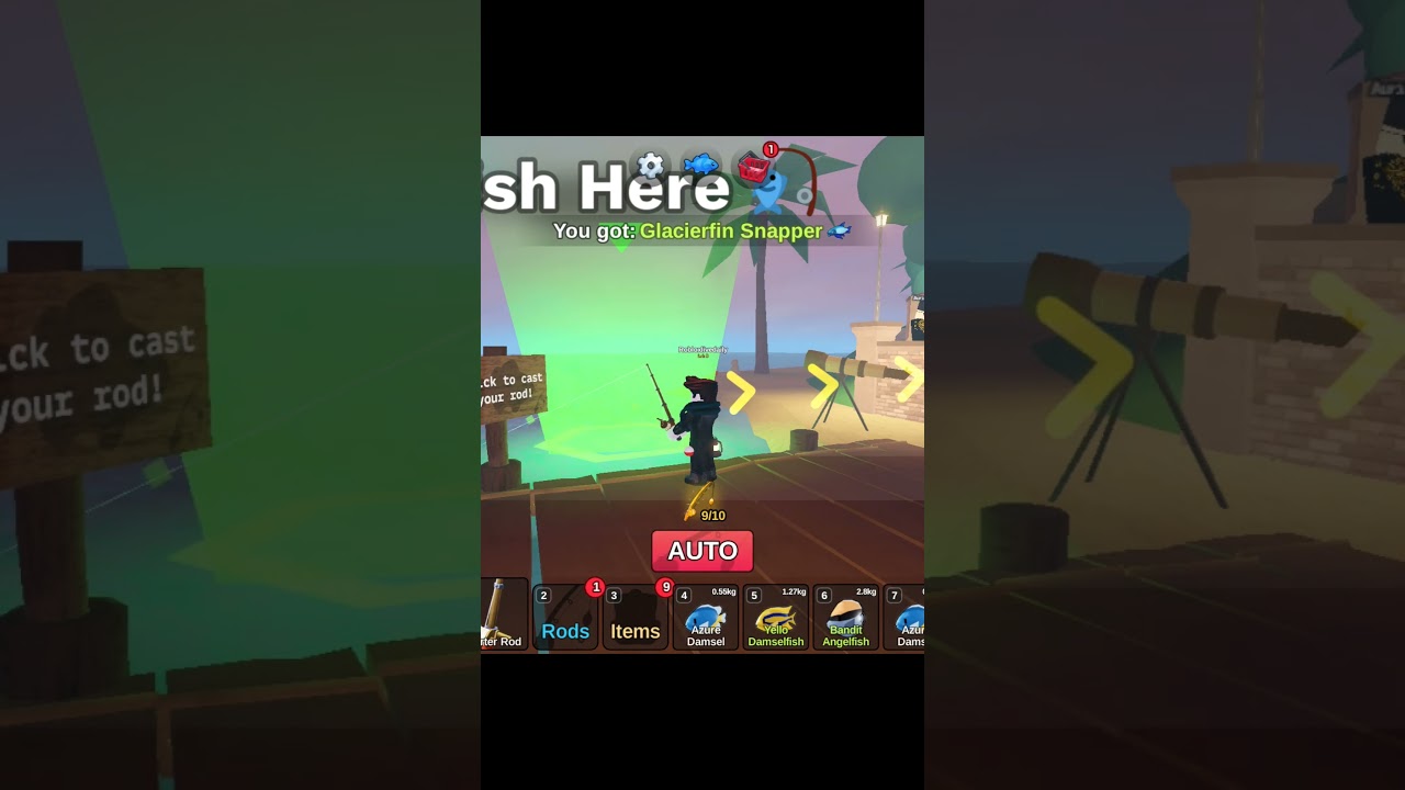 catching 🐠 in Roblox 