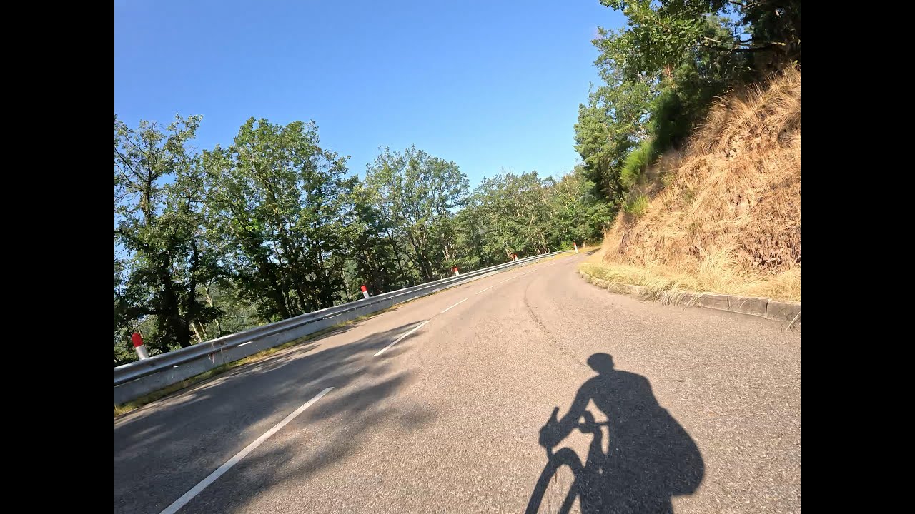 Vosges Road Cycling: A Beautiful Descent from Trois-Épis (4K)