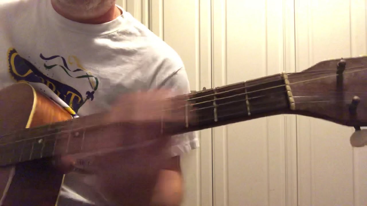 Fred McDowell Guitar Lick example