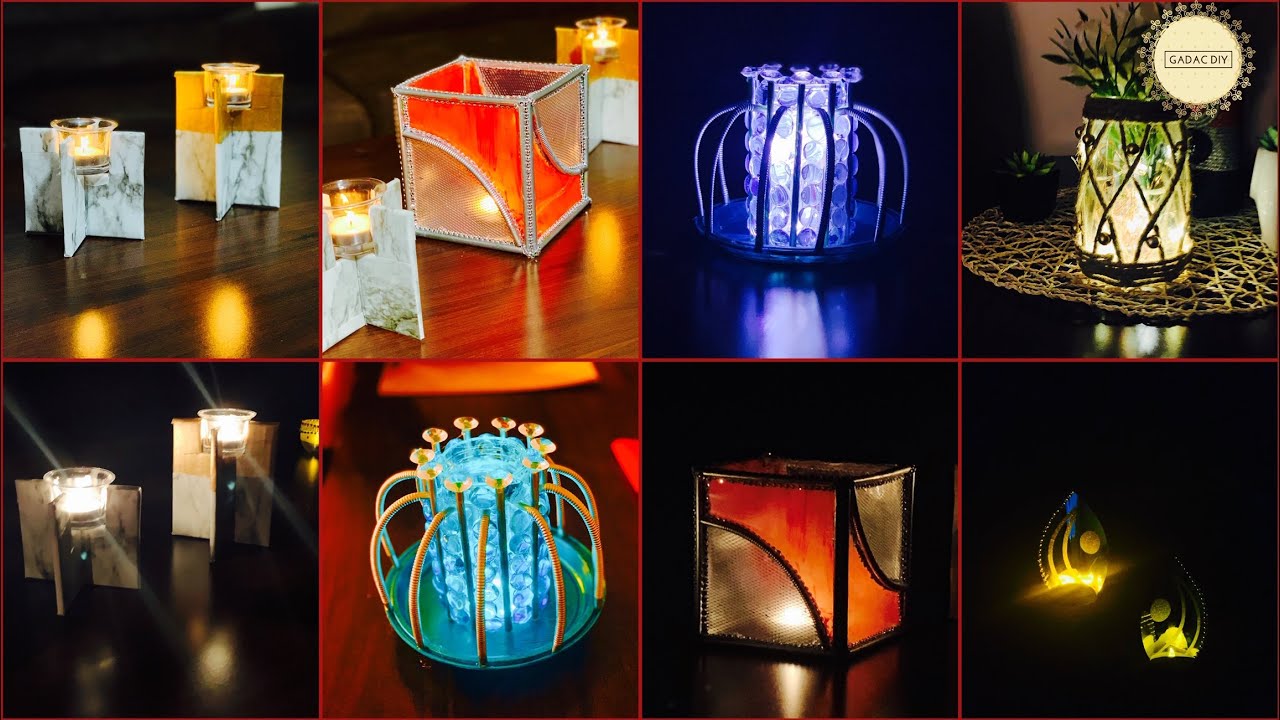5 Super Unique Room Decor With Lights| gadac diy| Craft ideas| diy decor| home decorating ideas