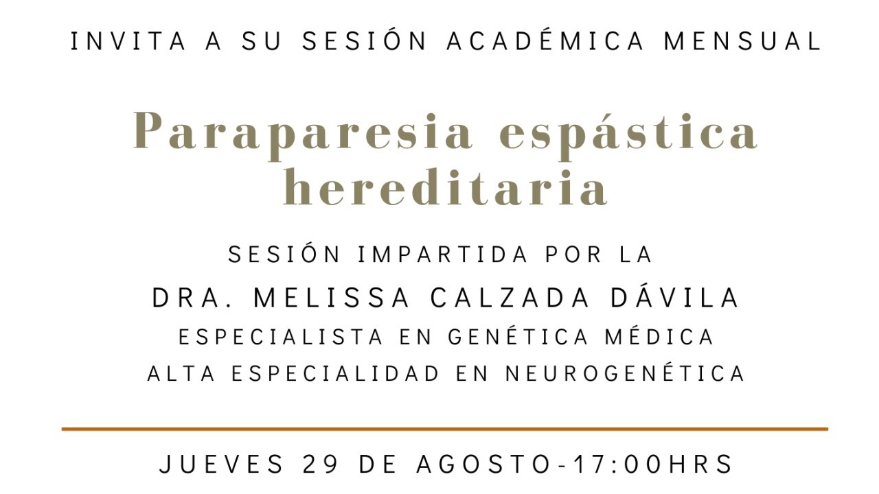 Paraparesias espásticas hereditarias