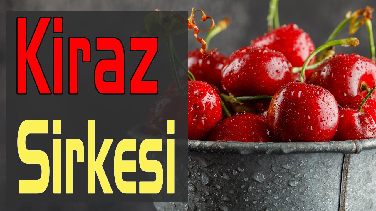 Kiraz Sirkesi Yapımı - Kiraz sirkesi nasıl yapılır - ev yapımı sirke tarifi | Sirke Çeşidi