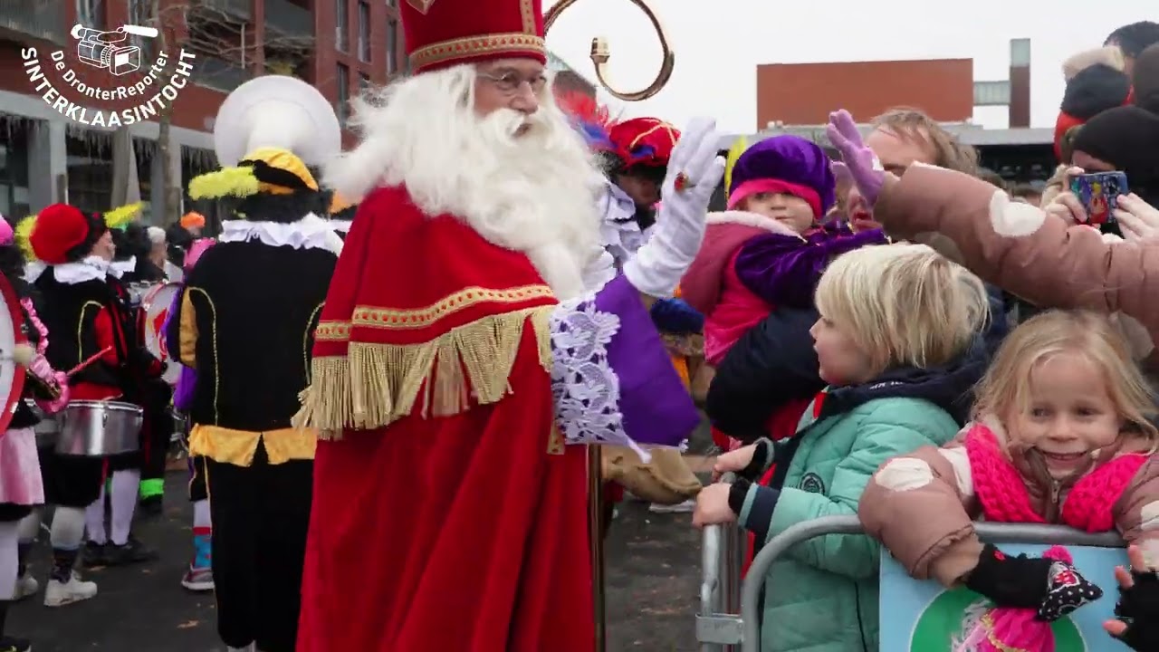 Geslaagde sinterklaasintocht Dronten 2024