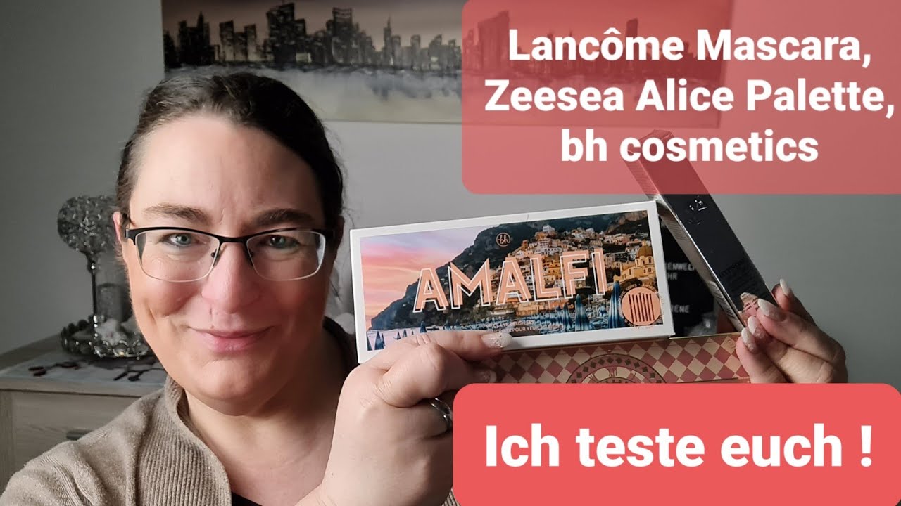 Ich teste euch ! Wie gefallen mir Lancôme Mascara, bhcosmetics Amalfi Pinsel und die Zeesea Alice