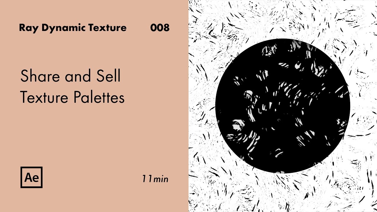 Share and Sell your Texture Palettes online!