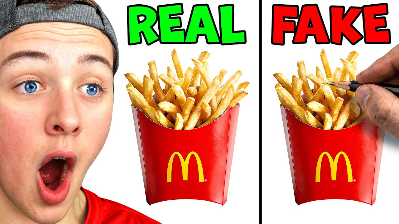 Guessing REAL vs FAKE Drawings (99% FAIL)