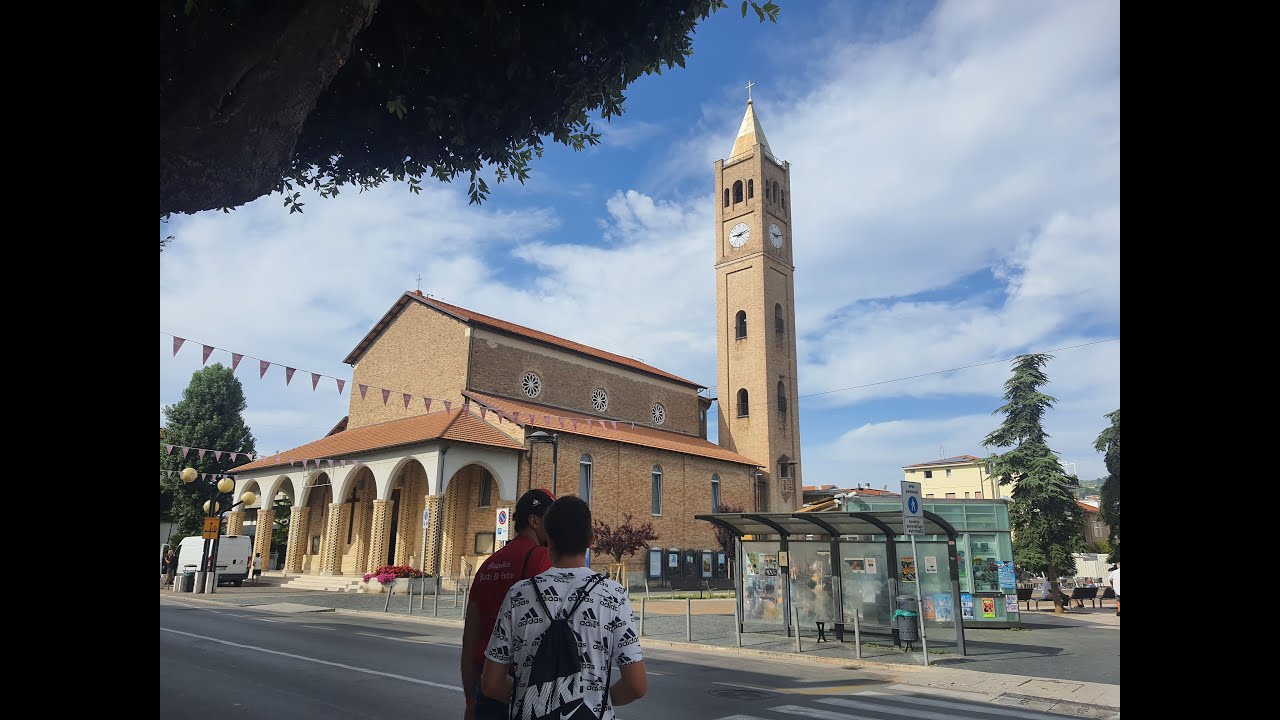 Chiesa del Sacro Cuore di Martinsicuro - parte 3 - campanile e campane nuovamente sistemate