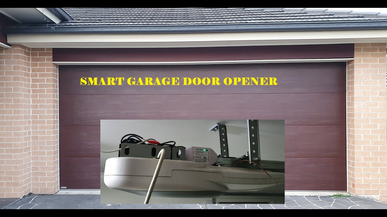 SMART GARAGE DOOR !!      MEROSS WiFi Smart Garage Door Opener Installation.