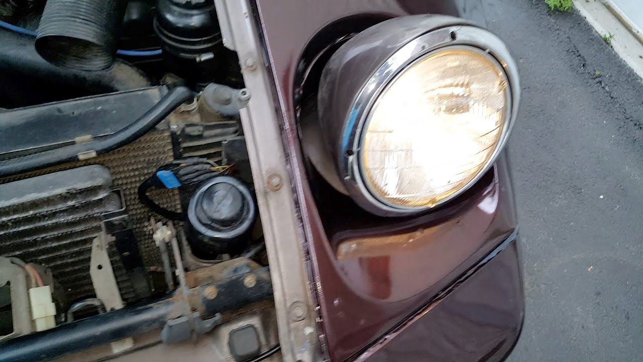 Porsche 928 pop up headlight motor fix