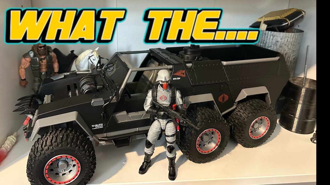 Stinger Addition! Ground Pounder GIJOE Classifed series from GridIron Props! COBRA