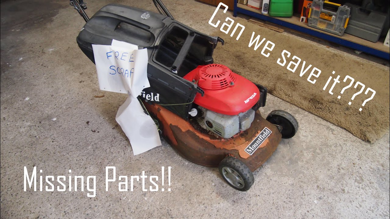 RESCUING A FREE MOWER FROM THE SCRAPYARD!!!