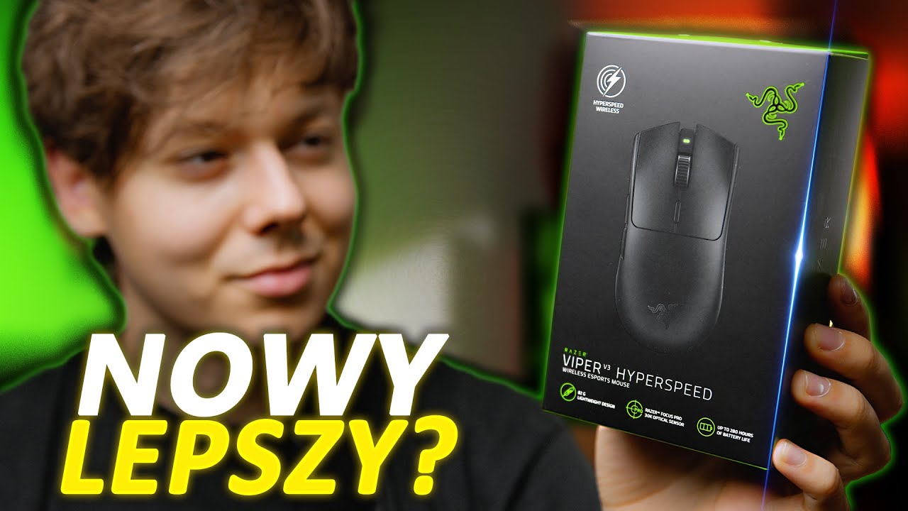 Czy RAZER VIPER V3 HYPERSPEED to dobra myszka DO GIER? 😊