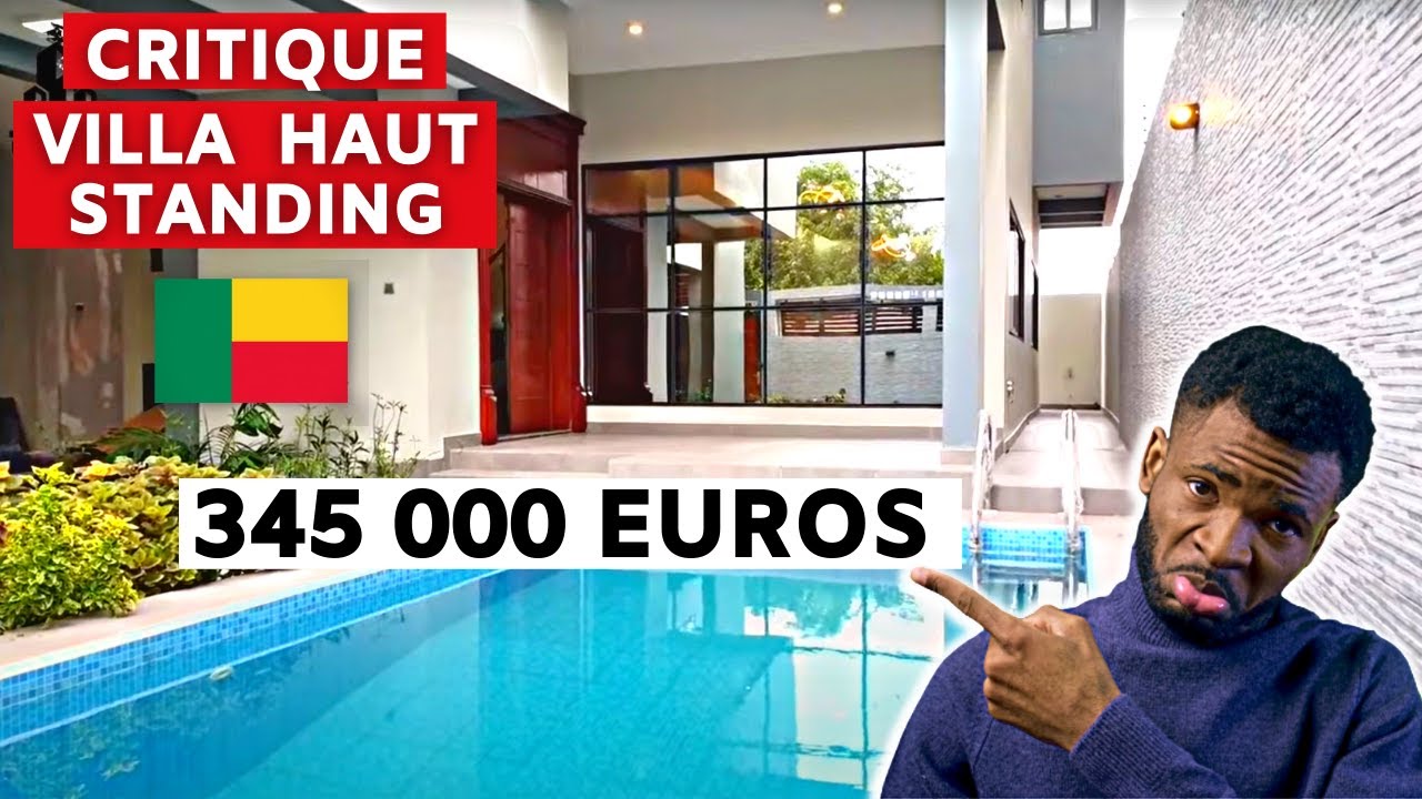 Une VILLA de Haut Standing à 342 000 EUROS, Bénin COTONOU, Je réagis à la maison [Pékin Group]