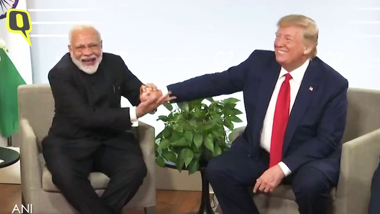 MODI and TRUMP hand shake hit🔥🔥🔥