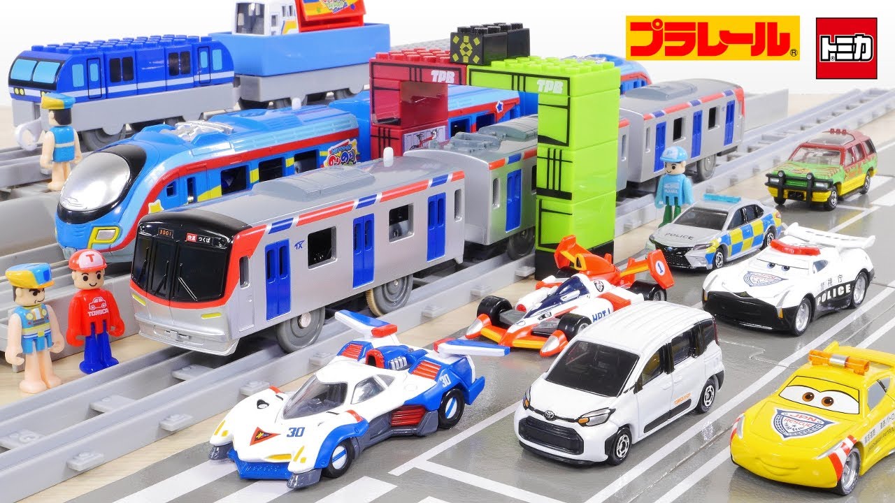 つくばエクスプレスにカーズパトカーカッコいい！ 新作トミカ 新作プラレール  ／ New Tomica in this month