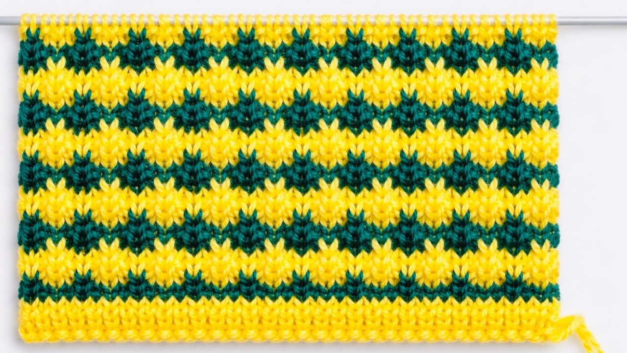सिर्फ़ एक फंदे का बुनाई डिज़ाइन❤️/Easy & Beautiful Knitting 🧶 Pattern🥰: Bunai 🧶 Design