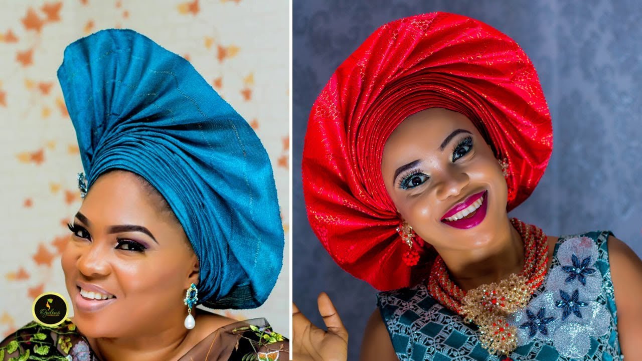 How to tie ABEBE FAN GELE WITH SEGO SCARF (the Easier Method)