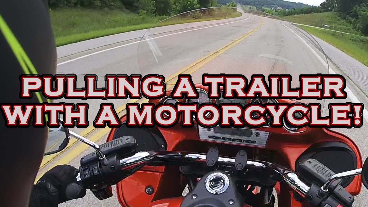 VLOG: What's It Like to Pull A Trailer With A Motorcycle?  (Sena PRISM first Vlog)