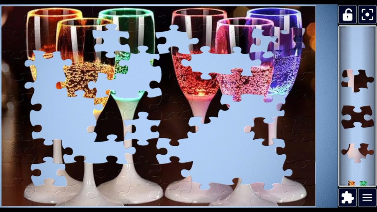 Glow‑in‑the‑Dark Champagne Glasses#LEDglasses #partyware #glow 🎉🕶️@puzzlemaster1034