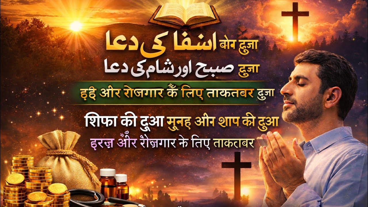 Shifa, subah aur shaam ki barkat aur rizq o rozgar ke liye powerful dua. Iman ke sath dua karein.