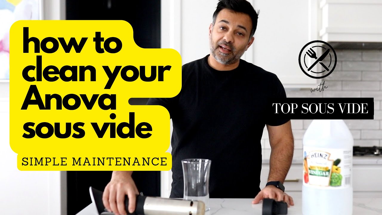 Как чистить Anova Sous Vide