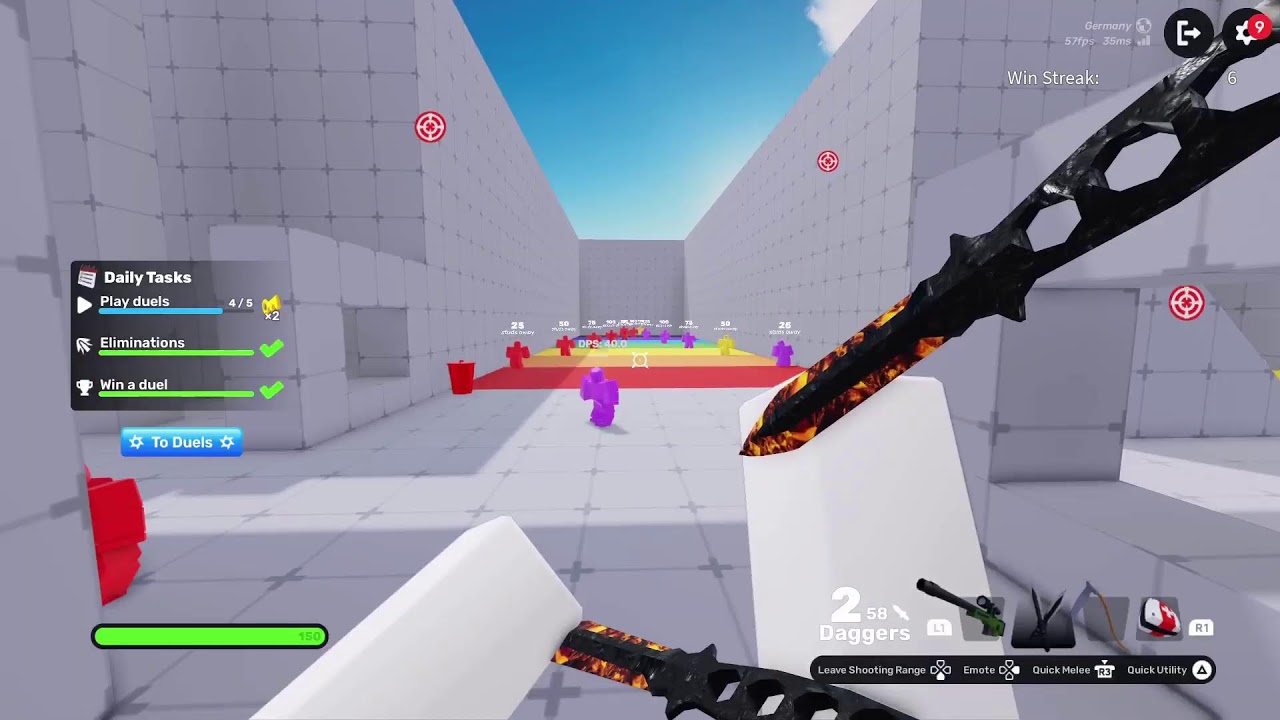 1v1 itrying to win a tortermemt