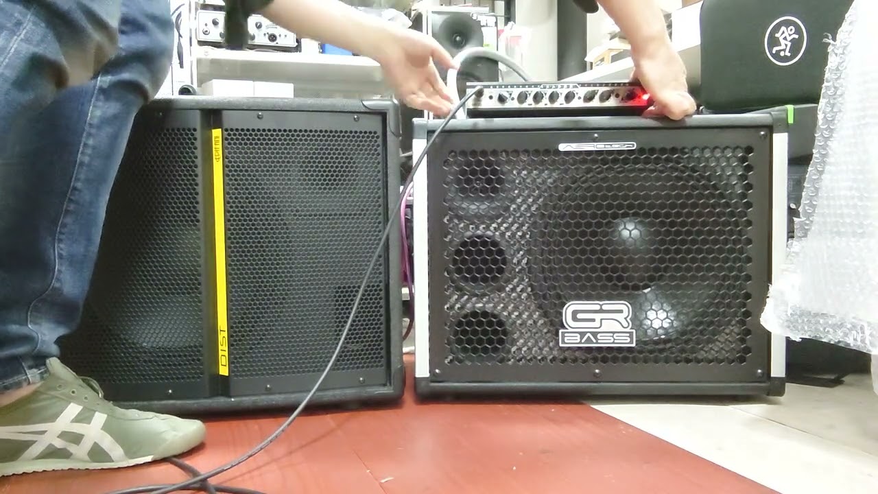 GR BASS AT 112H and Epifani DIST3 1×12 DEMO
