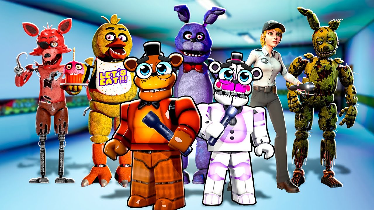 Playing as EVERY FNAF MOVIE CHARACTER