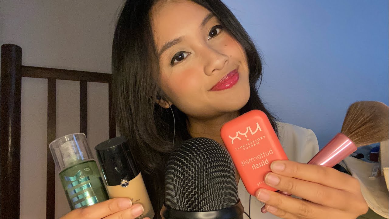 ASMR doing your makeup