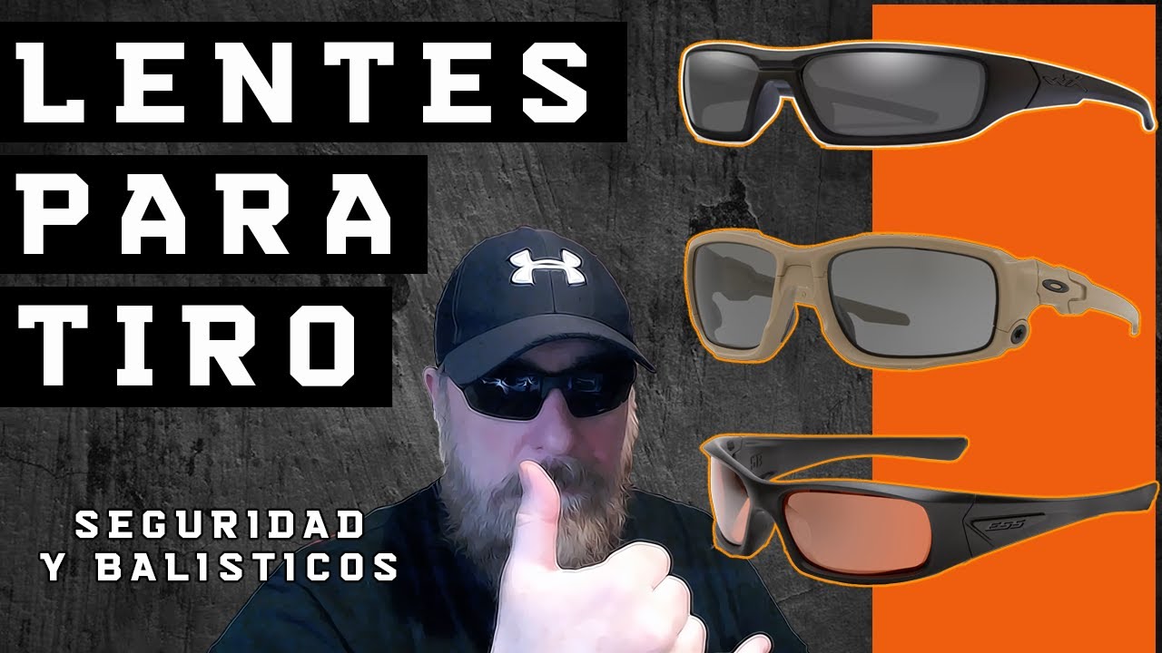 Lentes tácticos balisticos para TIRO👓🔫