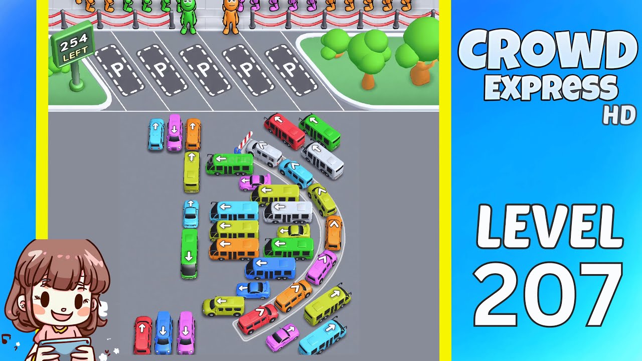 Crowd Express Level 207 Solution Walkthrough