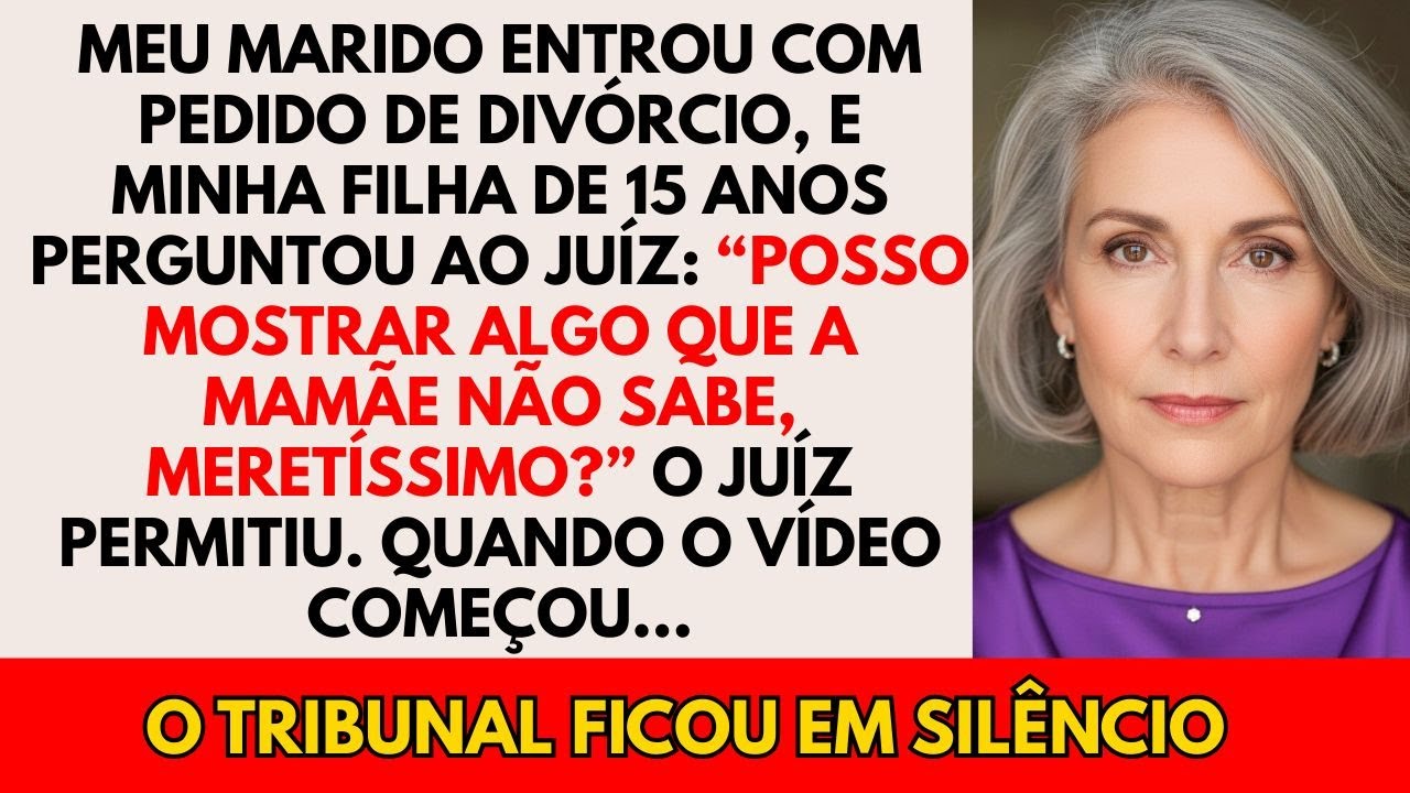 Meu marido foi exposto na frente de toda audienciência de divórcio! O tribunal ficou em choque