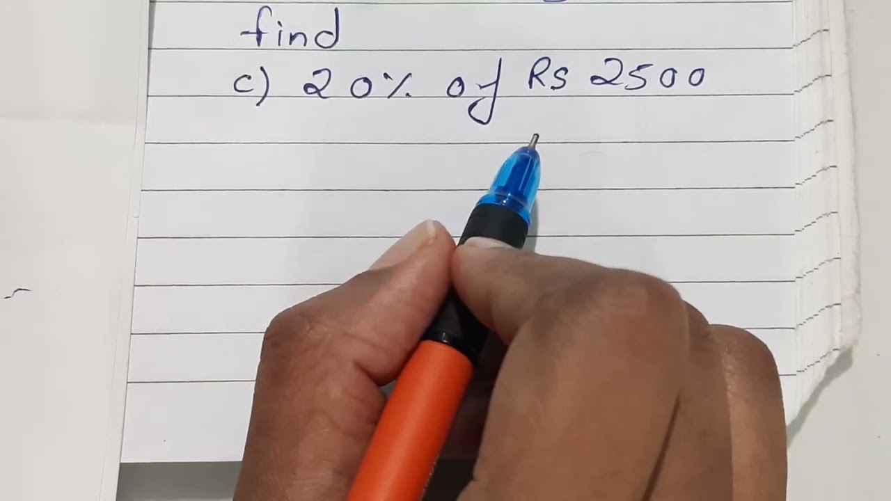 Class 7th mathematics | Chapter 8 comparing quantity Ex 8.2 Q.4