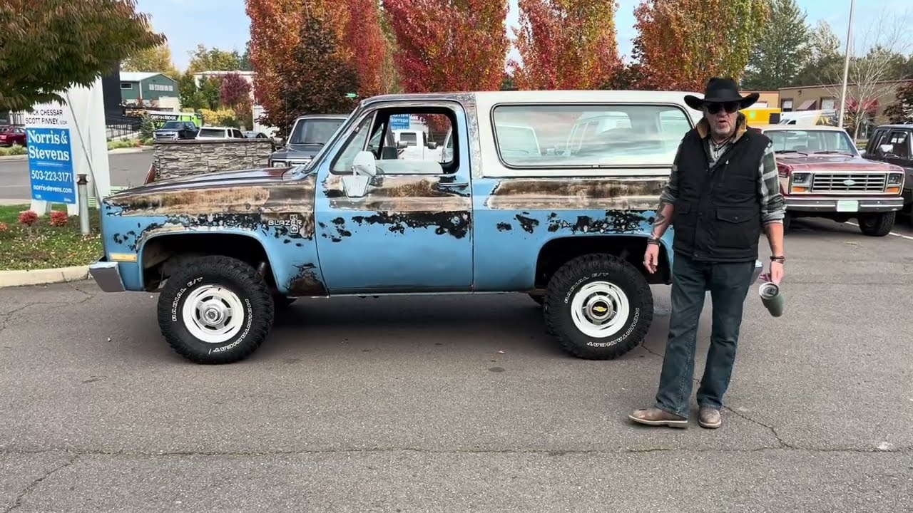 Поистине уникальный Chevrolet Blazer 1983 года с Келли!